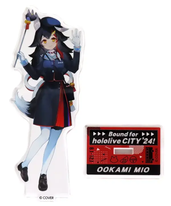 Acrylic Stand Panel Ogami Mio Virtual Youtuber Hololive City 24 F/S-M503 from ja