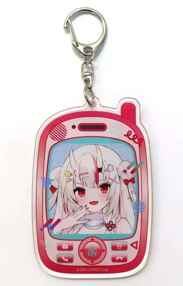 Keychain Hyakki Ayame Gal-Style Costume Virtual Youtuber Hololive Lawson Acrylic