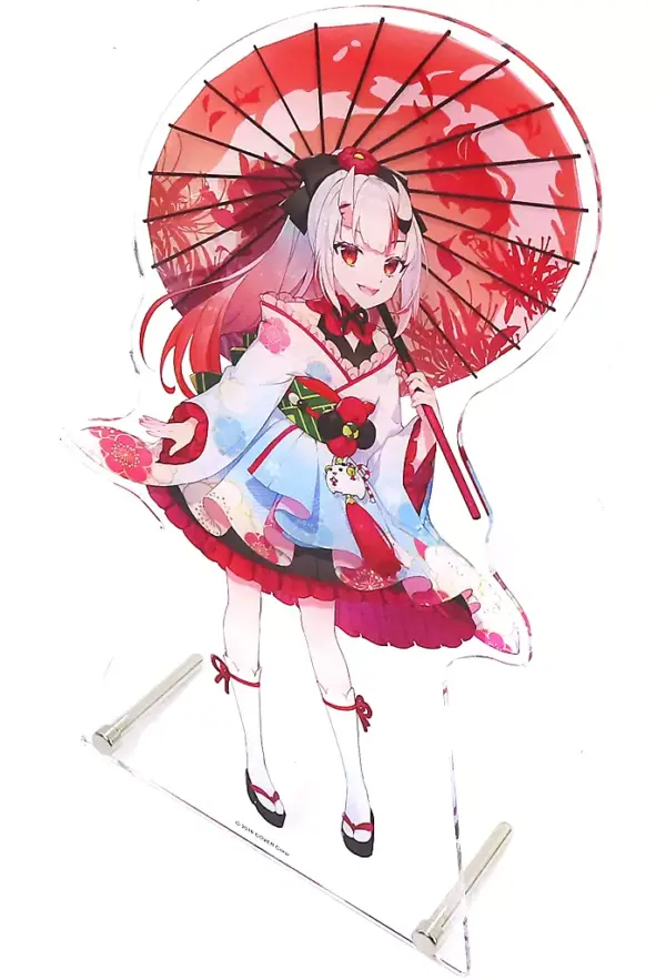 Acrylic Stand Panel Hyakki Ayame Asiancostume Big Virtual Youtuber Hololive Laws