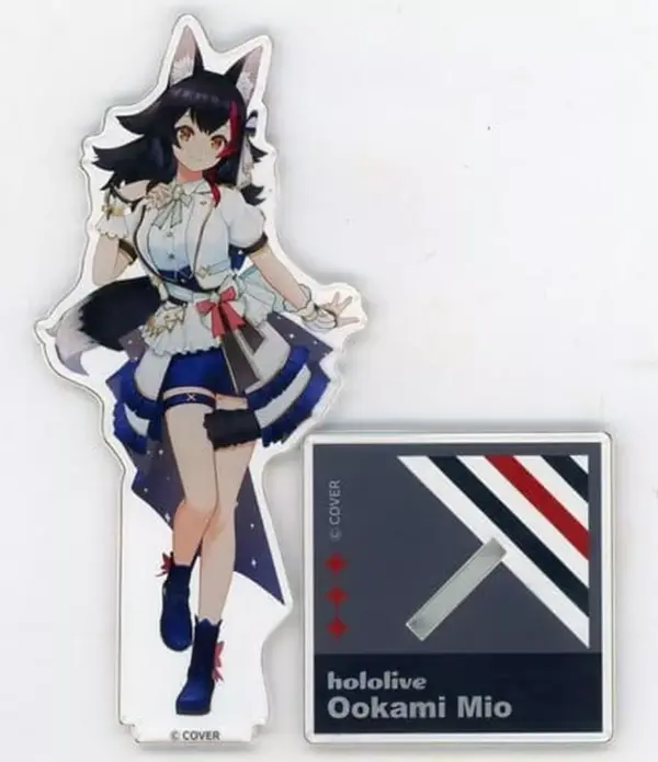 Acrylic Stand Panel Damaged Item Ogami Mio 3D Bright Costume Ver. Virtual Youtub