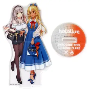 Acrylic Stand Panel Silver Noel Shiranui F Out Ver. Virtual Youtuber Hololive Lo