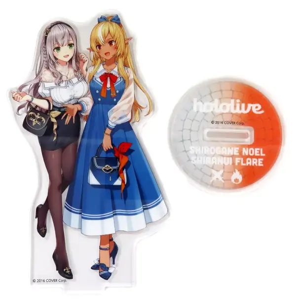 Acrylic Stand Panel Silver Noel Shiranui F Out Ver. Virtual Youtuber Hololive Lo