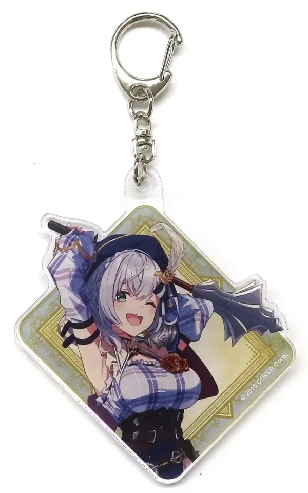 Keychain Shirogin Noel Hololive Fantasy Acrylic Virtual Youtuber F/S-M503 from j