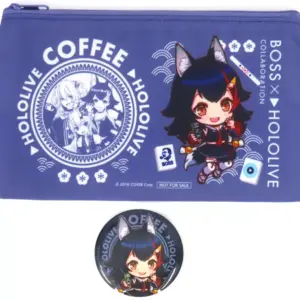 Goods Set Ogami Mio Can Badge Pouch Boss M League Virtual Youtuber Hololive Coll