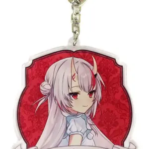 Keychain Hyakki Ayame Acrylic Virtual Youtuber Hololive F/S-M503 from japan Rare