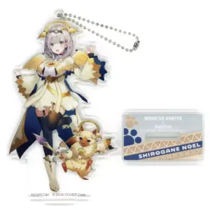 Keychain Silver Noel Angel Equipment Otomo Airu Acrylic Stand Virtual Youtuber H