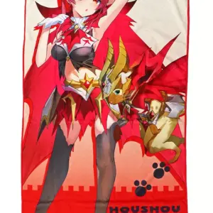 Towel, Tenugui, Hokone Marine, Merze Equipped Otomo Airu, Big Virtual Youtuber,
