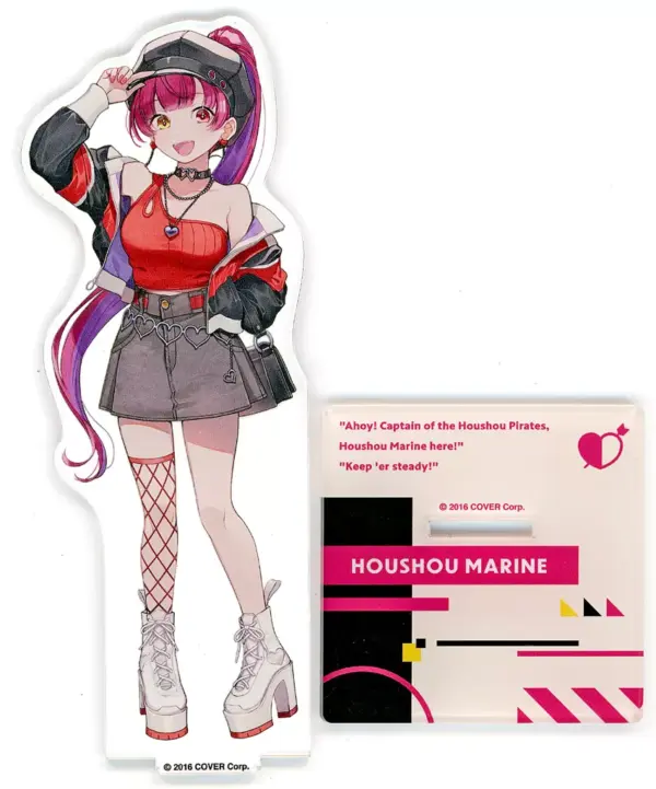Acrylic Stand Panel Hokel Marine Virtual Youtuber Hololive Situation -A Fun F/S-