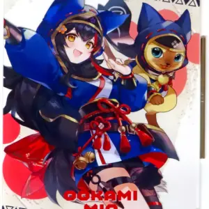 Acrylic Stand Panel Ogami Mio Kamura Equipment Otomo Airu Board Virtual Youtuber