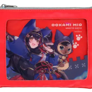 Bag Ogami Mio Kamura Equipped Otomo Aillu Window Flat Pouch Virtual Youtuber Hol