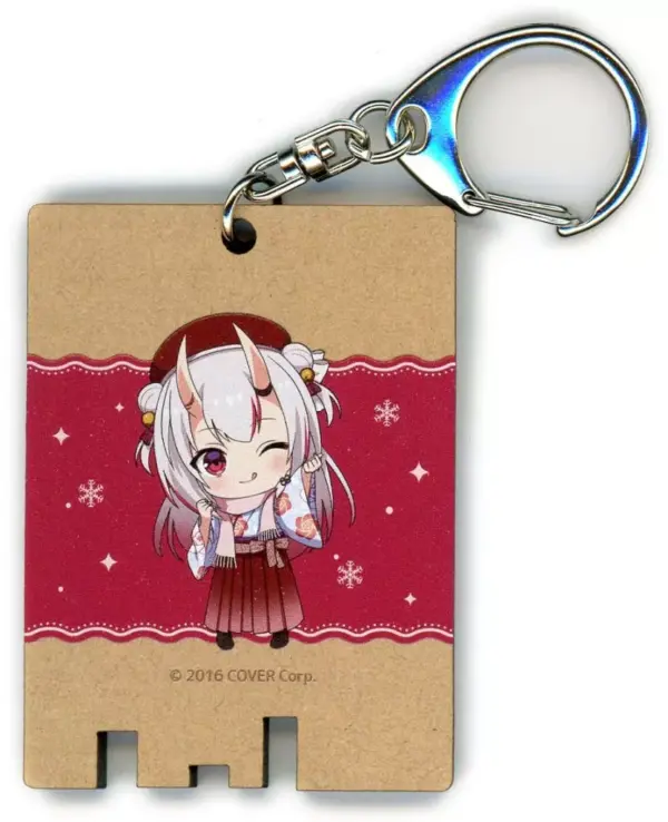 Keychain Hyakaki Ayame Mini Character/Hakama Virtual Youtuber Hololive Irohani H