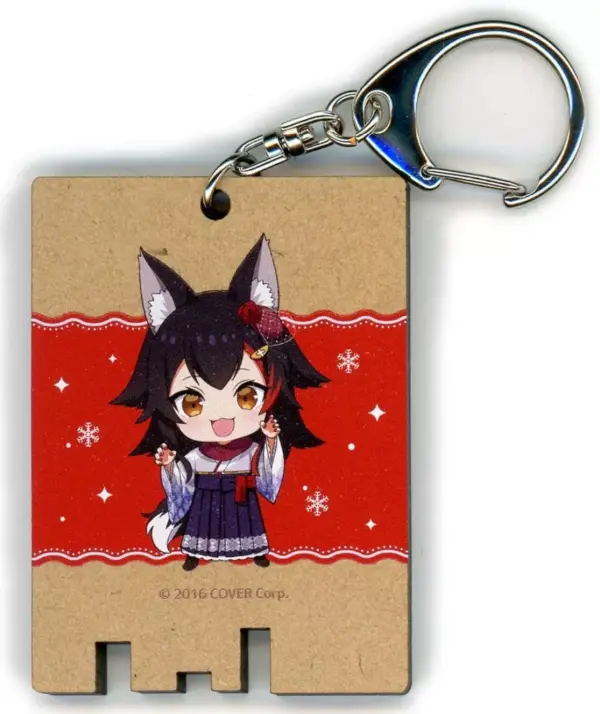 Keychain Ogami Mio Mini Character/Hakama Virtual Youtuber Hololive Irohani Hohet
