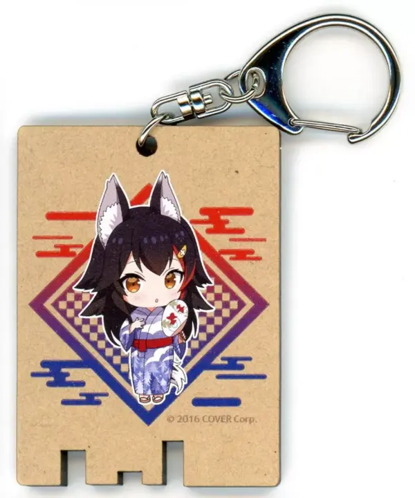 Keychain Ogami Mio Mini Character/Yukata Virtual Youtuber Hololive Iroha Nihohet