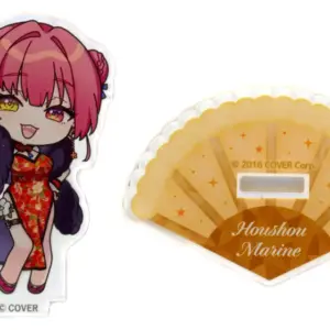 Acrylic Stand Panel Hokel Marine Mini Character/Chinese Dress/Double Eye Opening
