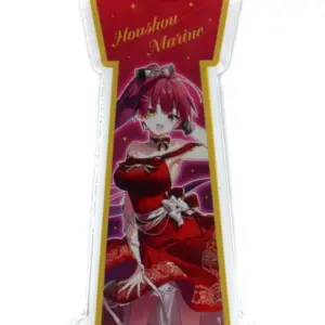 Keychain Hokel Marine Skirt Dress Acrylic Virtual Youtuber Yokohama Tower Collab