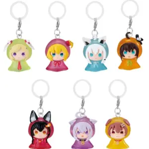 Strap Set Of 7 Types Hololive Mejirushi Accessories 02 F/S-M503 from japan Rare