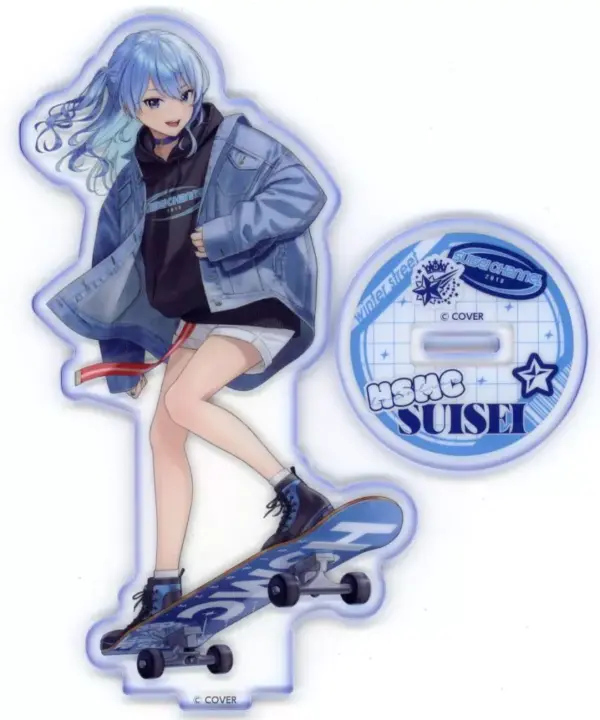 Acrylic Stand Panel Hoshigai Suise Hololive Seasonal Days Winter Street Virtual
