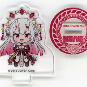 Acrylic Stand Panel Hyakki Ayame Virtual Youtuber Hololive Chuasta Miniature Col