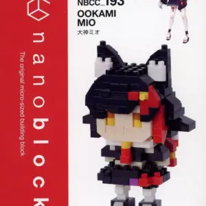Toys Nanoblock Nbcc 193 Ogami Mio Hololive F/S-M503 from japan Rare  Good condit