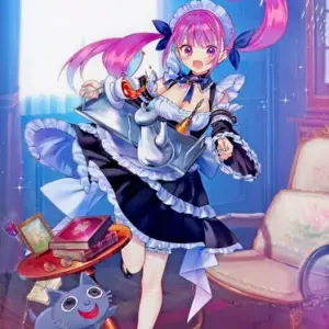Poster Single A2 Clear Minato Akua Ps4/Switch Software Amiami Purchase Bonus F/S