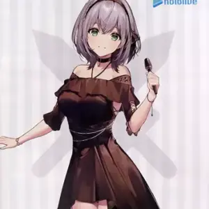 Poster Original A1 Shirogin Noel Virtual Youtuber Hololive Pasela First Half Col