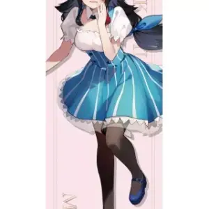 Poster Original Mini Ogami Mio Virtual Youtuber Hololive Lawson Campaign Target