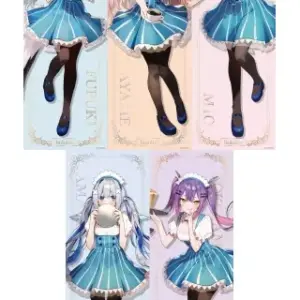 Poster Original Mini Set Of 5 Types Virtual Youtuber Hololive Lawson Campaign Ta