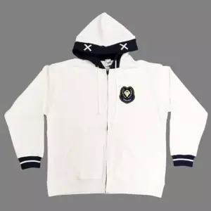 Clothing Minato Akua Crew'S Original Hoodie, White, One Size Fits All, Hololive