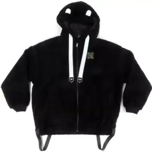 Outerwear Hokel Marine Matching Bear Ears Hoodie Black One Size Virtual Youtuber