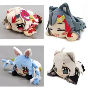 Plush Toys, All 4 Types Set, Voice Stuffed Virtual Youtuber Hololive Molly Fanta