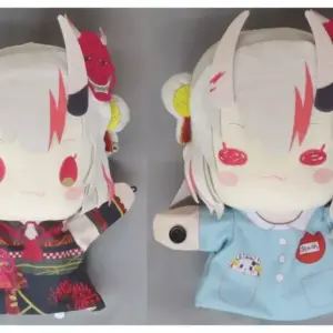 Plush Toys, All 2 Types Set, Hyakki Ayame Puppet Virtual Youtuber, Hololive Prod