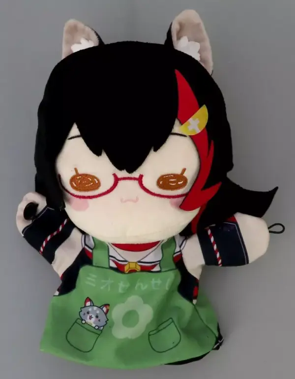 Plush Toy Ogami Mio B/Sensei Puppet Virtual Youtuber Hololive Production F/S-M50