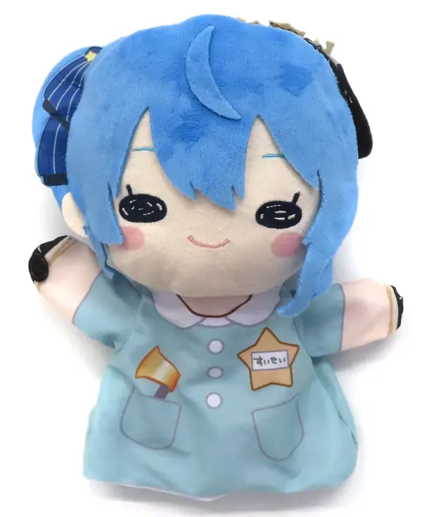 Plush Toy Hoshigai Suisei B/Kinder Puppet Virtual Youtuber Hololive Production F