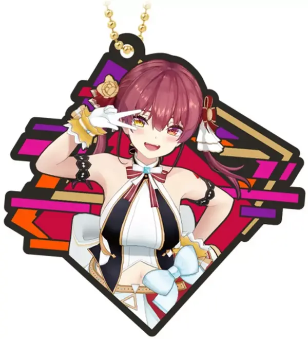 Candy Toy Keychain Hokel Marine Hololive Labamas Art Gummy F/S-M503 from japan R