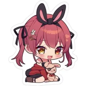 Candy Toy Sticker Hokel Marine Hololive Pekora Special Usada Liquid Jelly F/S-M5
