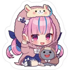 Candy Toy Sticker Minato Akua Hololive Production Chocolate Crunch Vol.1 F/S-M50