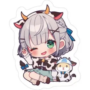 Candy Toy Sticker Shirogin Noel Hololive Production Chocolate Crunch Vol.1 F/S-M