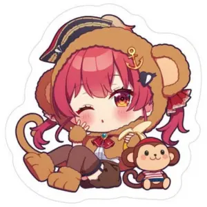 Candy Toy Sticker Hokel Marine Hololive Production Chocolate Crunch Vol.1 F/S-M5