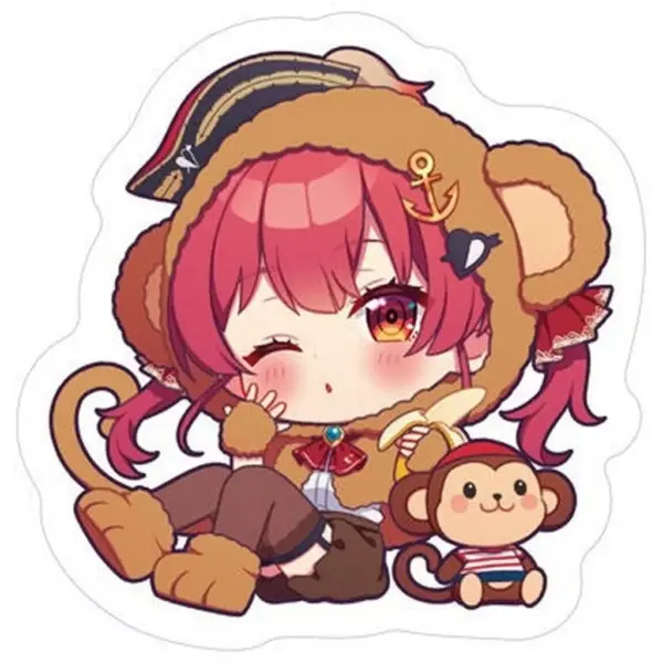 Candy Toy Sticker Hokel Marine Hololive Production Chocolate Crunch Vol.1 F/S-M5