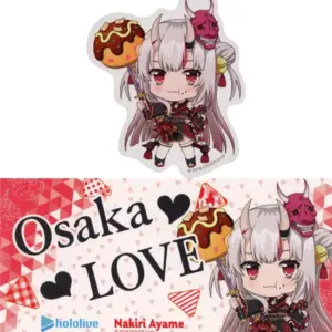 Sticker Hyakki Ayame Hololive Local Osaka Takoyaki Set Of 2 Types Virtual Youtub