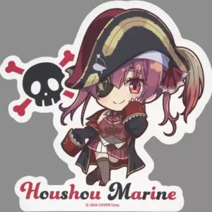 Sticker Hokel Marine Waterproof Seal Hololive Super Expo 2022 F/S-M503 from japa