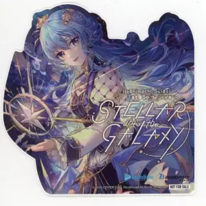Sticker Hoshimachi Suisei Die-Cut Blu-Ray Virtual Youtuber Hololive / F/S-M503 f