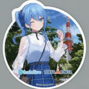 Stickers Hoshigai Suisei'S Casual Clothes Original Virtual Youtuber Hololive In