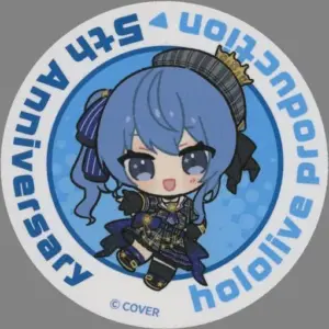 Sticker Hoshigai Suisei Virtual Youtuber Hololive C101 Goods Purchase Bonus F/S-