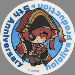 Sticker Hokel Marine Virtual Youtuber Hololive C101 Goods Purchase Bonus F/S-M50