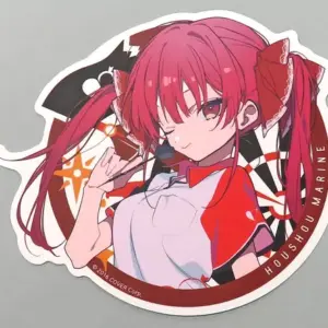 Sticker Hokel Marine Visual Virtual Youtuber Hololive Darts Live F/S-M503 from j