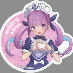 Stickers Minato Akua Virtual Youtuber Hololive Starter Goods F/S-M503 from japan