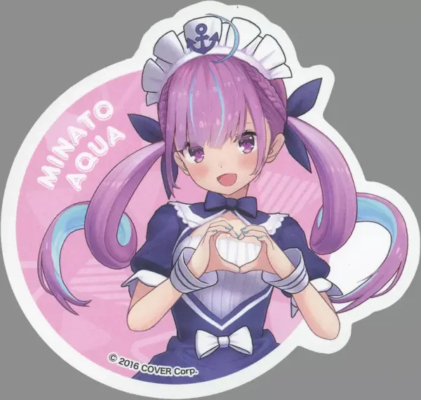 Stickers Minato Akua Virtual Youtuber Hololive Starter Goods F/S-M503 from japan