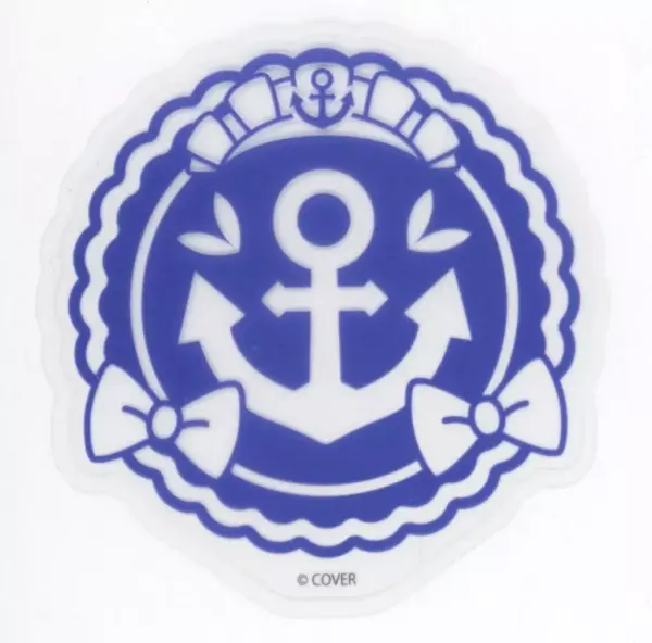 Stickers Minato Akua Holo Emblem Clear Sticker Virtual Youtuber Live F/S-M503 fr