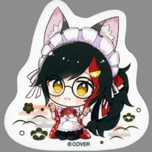 Sticker Ogami Mio Illustration Die Cut Virtual Youtuber Hololive Iroha Nihohetto